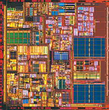 Pentium 4 0.13 micron die