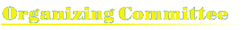 Organizing Committee